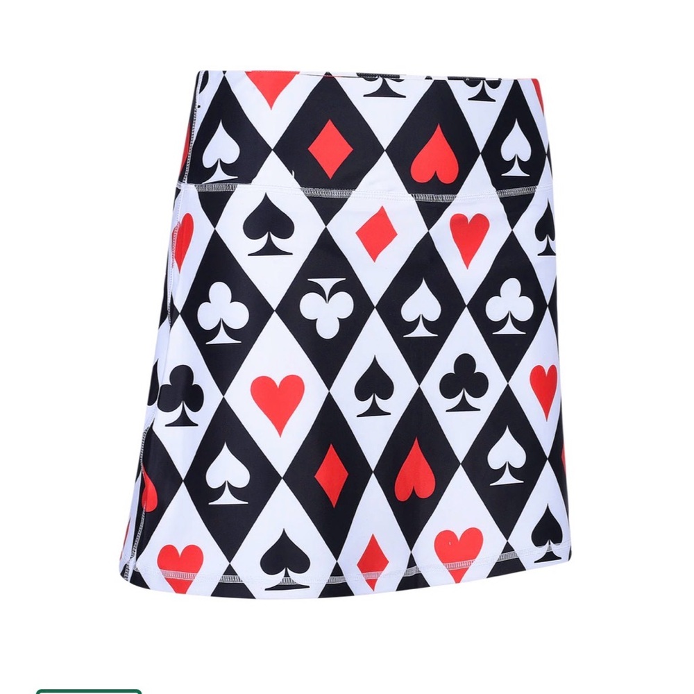 ReadyGolf Casino Royale activewear skirt golf skort